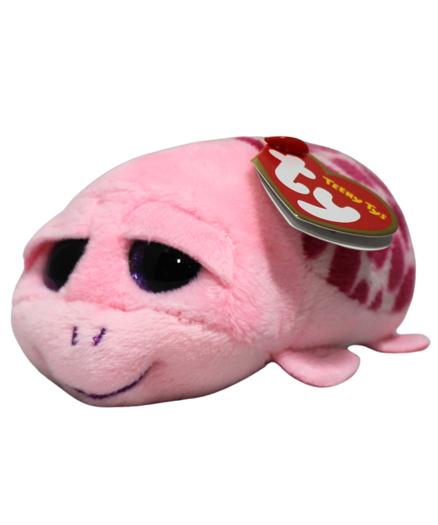 Teeny Tys - Shuffler the Pink Turtle - Stuffed Animal - Walmart.com