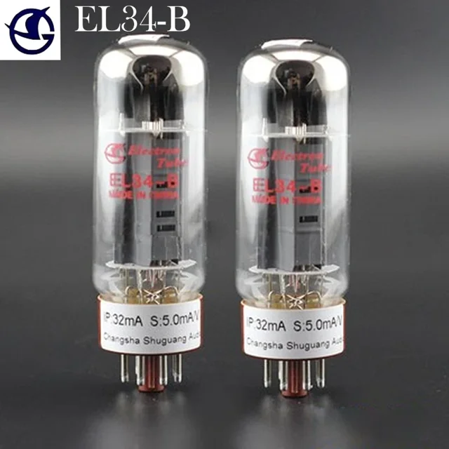 Shuguang EL34B EL34 Vacuum Tube Replace 6CA7 EL34B 6P3P 5881 6550 KT88