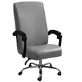 thumbnail image 1 of Shukii Waterproof Office Chair Covers Computer Chair Slipcovers Desk Chair Cover Universal Chair Protectors For Rotating Chair(Grey,Medium), 1 of 7