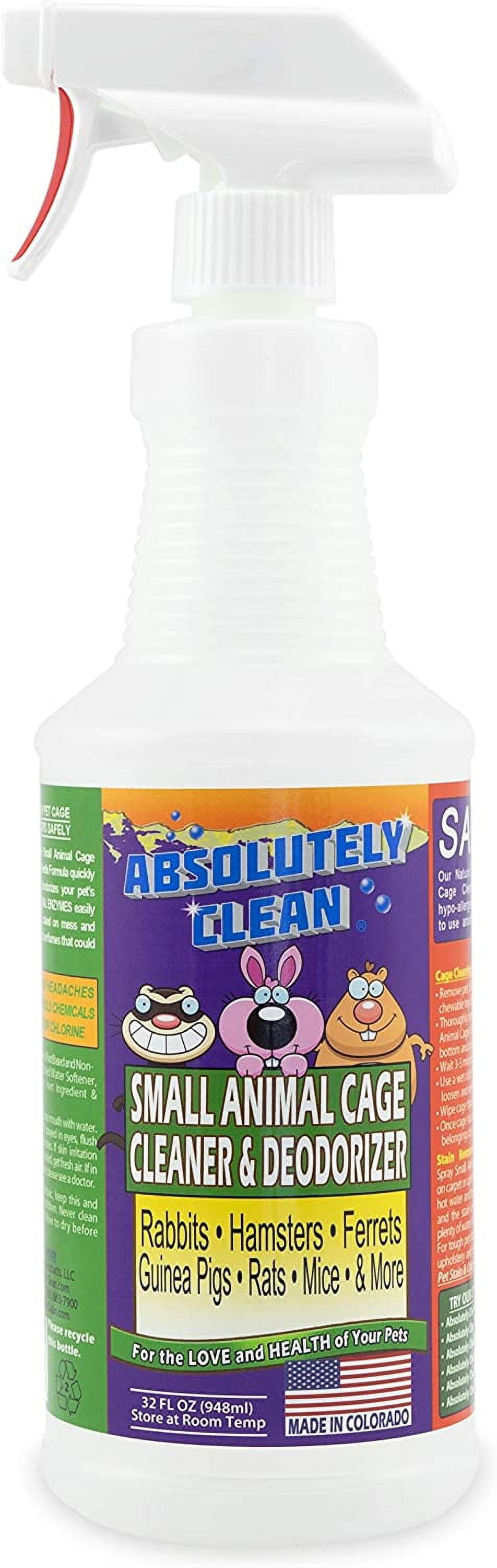 Picture of Shukong Ama Small Animal Cage Cleaner, Just Spray/Wipe, Easily Removes ...