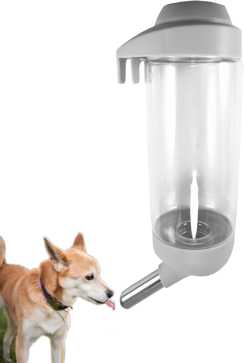 Shukong Dog Crate Water Bottle Dispenser - No Drip Dog Kennel Water ...