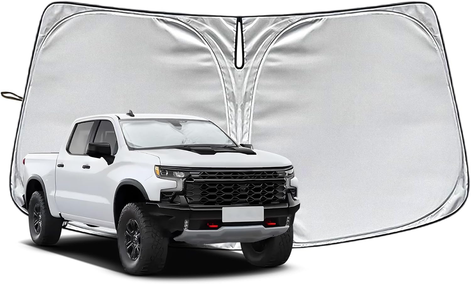 Shukong t for Chevrolet Silverado 1500 2014-2025 Windshield Sunshade ...
