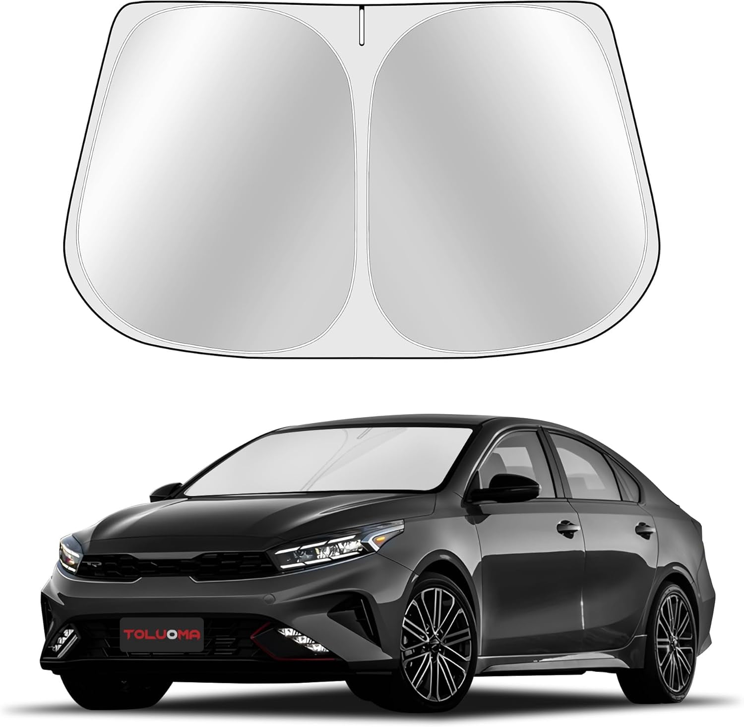 Rective Shukong t Windshield Sun Shade for Kia Forte 2019-2024 - Full Coverage ...