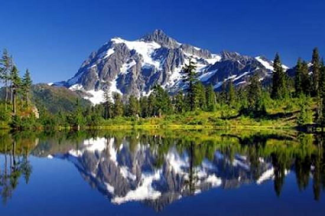 Shuksan Reflections I Canvas Art - Douglas Taylor (24 x 36)