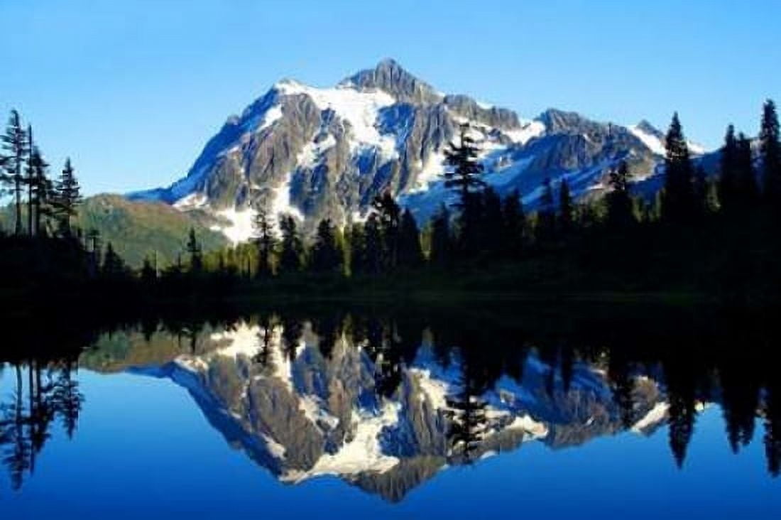 Shuksan Reflections II Canvas Art - Douglas Taylor (12 x 18)