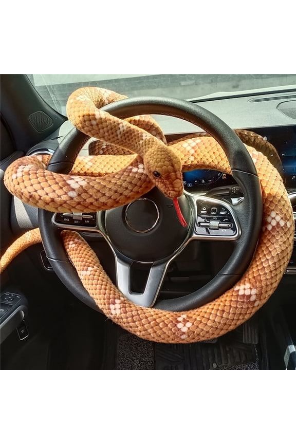 190cm Python Plush Toy Soft Giant Doll Funny Photo Props Spoof Trick Toy Simulation Golden Long Python Stuffed Snake Plushie Toy Home Decoration