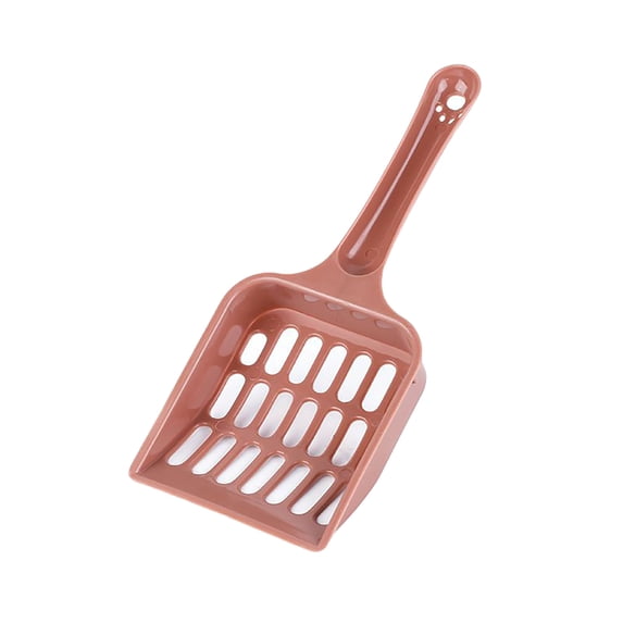 Shulemin Cat Litter Sifter,Tray with Handle Compact For Dog Cat Clean Feces Supplies,Coffee