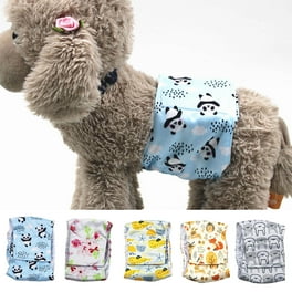 Dolebean Reusable Male Dog Diapers XS Small Doggy Belly Bands Wraps Walmart