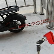 Shulemin Electric Scooter Lock,Anti-theft Bicycle Disc Brakes Lock with Wire for Xiaomi M365 Electric Scooter