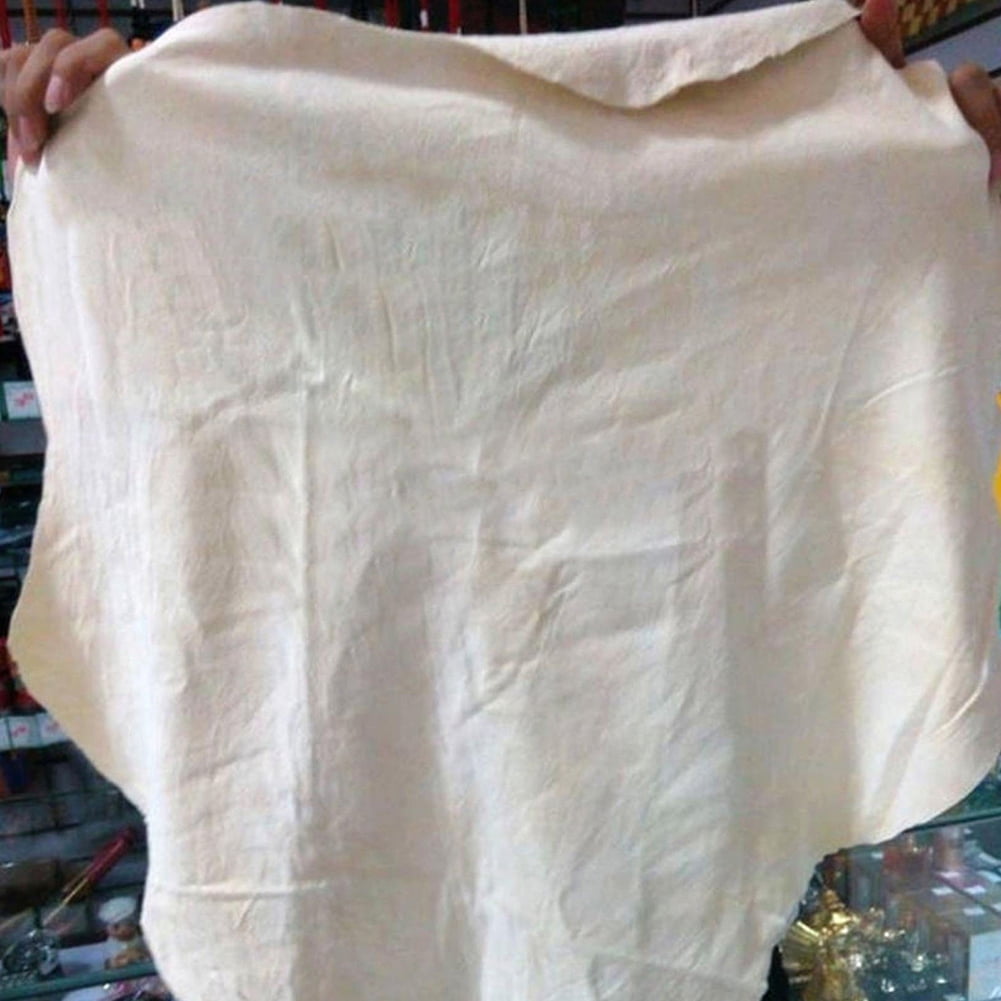 Shulemin Natural Chamois Leather Shammy Car Cleaning Towel Drying