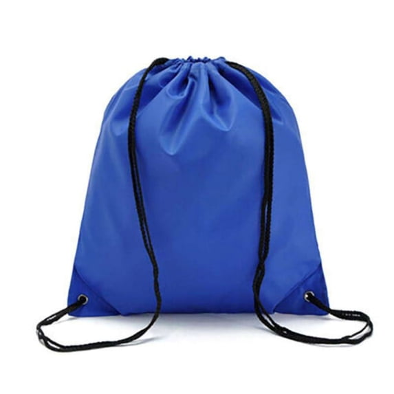 Shulemin Outdoor Travel Polyester Cloth Dustproof Drawstring Bag Backpack Storage Pouch,Blue