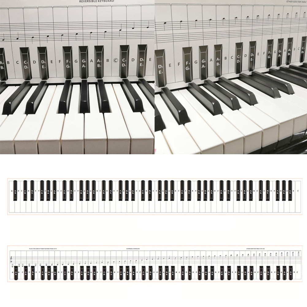 Shulemin Piano klaviatūros diagrama, 88 klavišaiShulemin Piano klaviatūros diagrama, 88 klavišai  