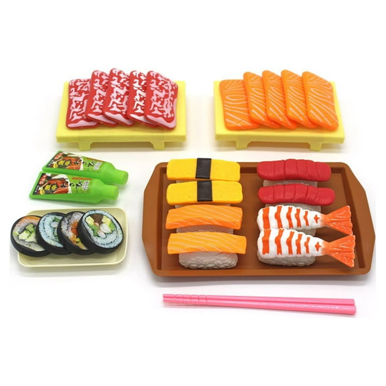 Shulemin Simulation Sushi Food Cuisine Set Model Pretend Play Kitchen  Education Kids Toy *Sushi