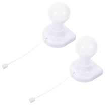 Shuliwen 2Pcs Pull Chain Wall Mount Light Fixture for Bedroom Cabinet