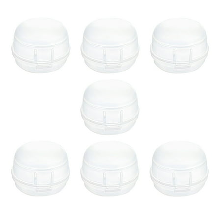 Shuliwen 7pcs Gas Stove Covers for Child Safety - Clear Kitchen Guards