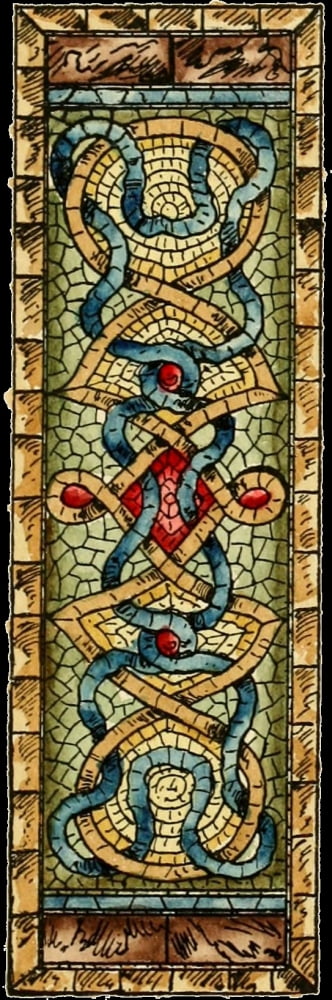 Belcher Mosaic Glas