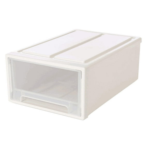 WASHWEPE Storage Box White 1Pc 14.6x9.8x5.5in