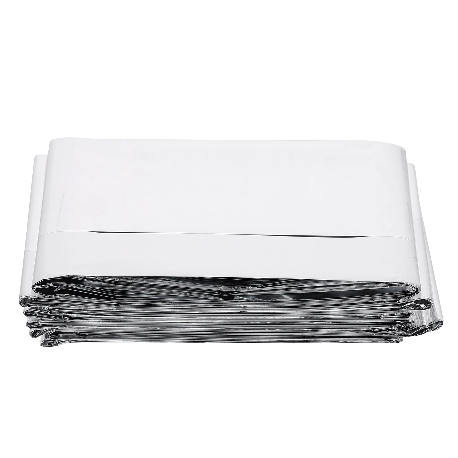 WASHWEPE Camping Blankets for Cold Weather Insulation Blanket Silver 1Pack 83X51X0.3in