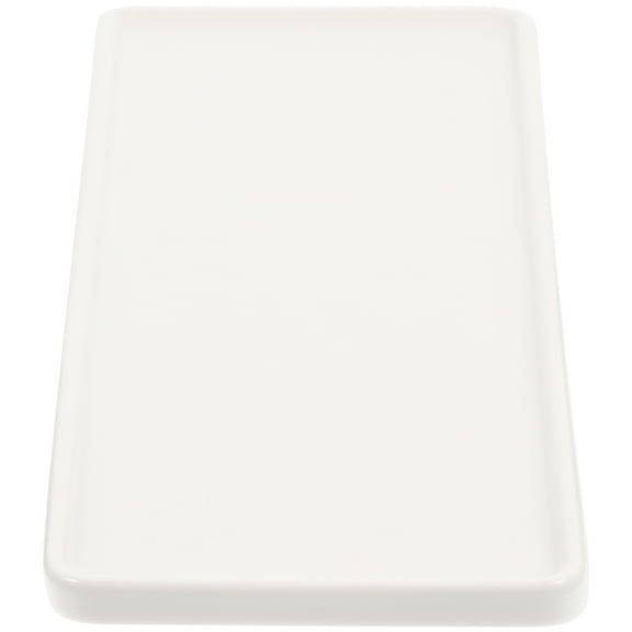 Shuliwen Vanity Tray Ceramic Decorative Tray Makeup Organizer Perfume Soap Organization Tray