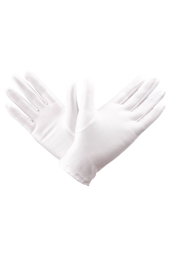 Jewelry Etiquette Gloves White 3Pairs 8.5x3.3In