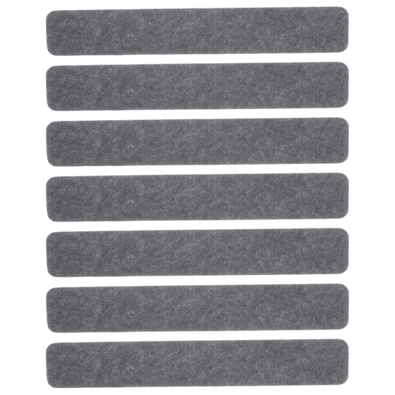 Shuliwen cork board strips 8 Pcs Bulletin Board Felt Bar Strips Adhesive Memo Board Strips with Pushpins