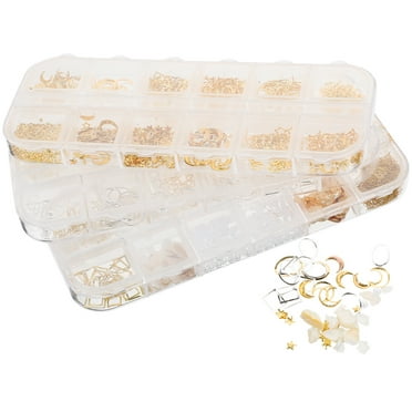 Shuliwen resin fillers 3 Boxes Resin Fillers Alloy Epoxy Chic Resin Supplies Filling DIY Accessories