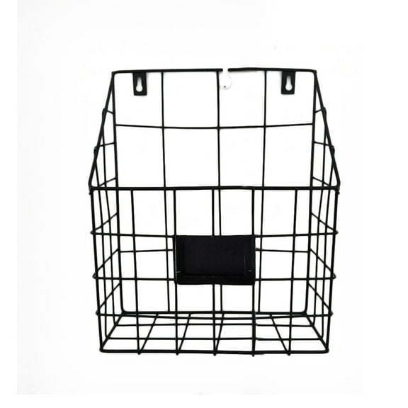 WASHWEPE File Organization Rack Black 1Pcs 11.8x9.8x3.9in