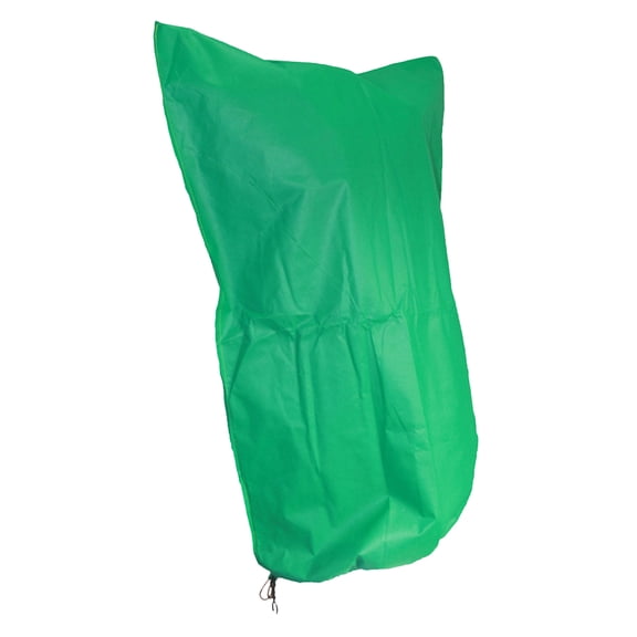 FRCOLOR Non Woven Plant Cover with String for Garden Greenhouse Use Breathable Protective Tree Cover 80x120cm Green