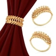 thumbnail image 1 of Shumics Napkin Rings Set of 12, Gold Napkin Rings Buckles for Table Deco, 1 of 4