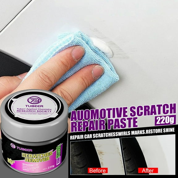 ShunRuiPi Black and Friday Home Car Scratch Wax Car Paint Depth Repair Paste 220g Vehicle Polishing Paste Scratch Removal Wax, Household Supplies, Health & Household