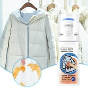 ShunRuiPi Down Jacket Dry Cleaner Foam Free Cleaning Detergent Stubborn Stain Clothes Cleaner 100ml, Fabuloso, Cleaning Solution