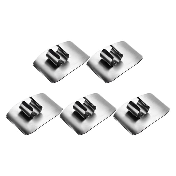 ShunRuiPi Finger Guards for Cutting Stainless Steel Finger Guard Knife Finger Guard Finger Cutting Guard Multifunctional -Cut Finger Protectors for Dicing and, Cooking Tools, Chef Tools