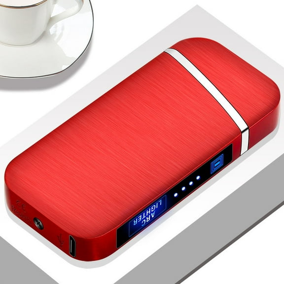 ShunRuiPi Black and Friday and Cyber and Honday Gift Box Cigarettes USB Charging Rechargeable Flameless Collectible Lighter, Torch lighter, Lighters Bulk,Cheap Lighters