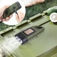 thumbnail image 1 of ShunRuiPi Solar Power Hand Power Generation Flashlight Home Mini Portable Outdoor LED Light Source Lamp Camping Flashlight ABS Key Chain Design Easy To Carry, Tent Lights, Tent Camping Essentials, 1 of 7