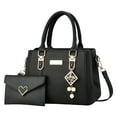 thumbnail image 1 of ShunXiQin Women Tote Handbags PU Leather Crossbody Purses Shoulder Bag Top Handle Bag Shoulder Bag, 1 of 4