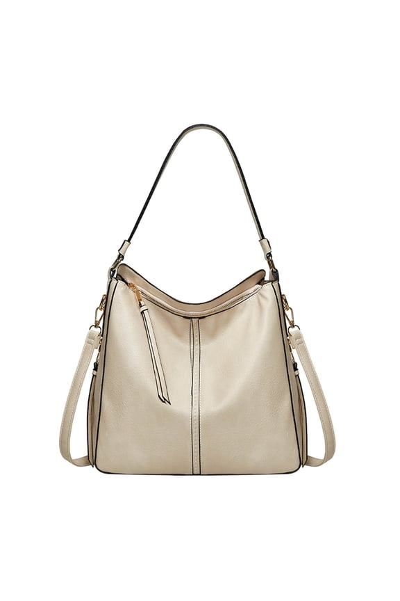 Women's Hobo Crossbody Bags Shoulder Bag PU Leather Stylish Bucket Purse Satchel Handbags