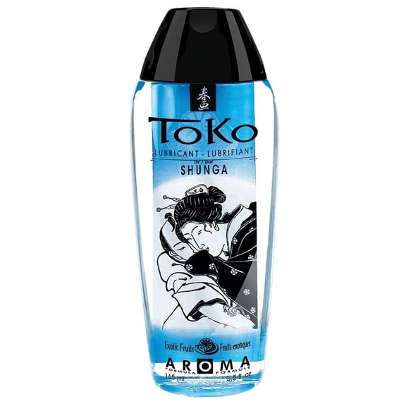 Shunga Toko Aroma Flavored Water Based Personal Lubricant, Exotic Fruit 5.5 oz, Liquid