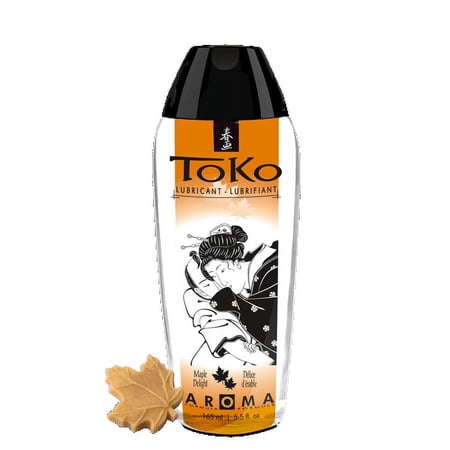Shunga Toko Aroma Flavored Water Based Personal Lubricant Liquid Maple Delight 5.5 oz