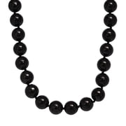 Shungite 540.00 ctw Necklace in Platinum Bond 20 Inches Christmas Gifts
