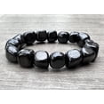 thumbnail image 1 of Shungite Crystal Nugget Bracelet, Wholesale Genuine Shungite Tumbled Gemstone Bracelet, Gift for Men & Women (5), 1 of 9
