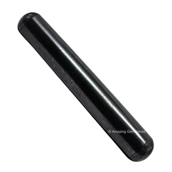 Shungite Crystal Wand Massage Stick (Smooth)