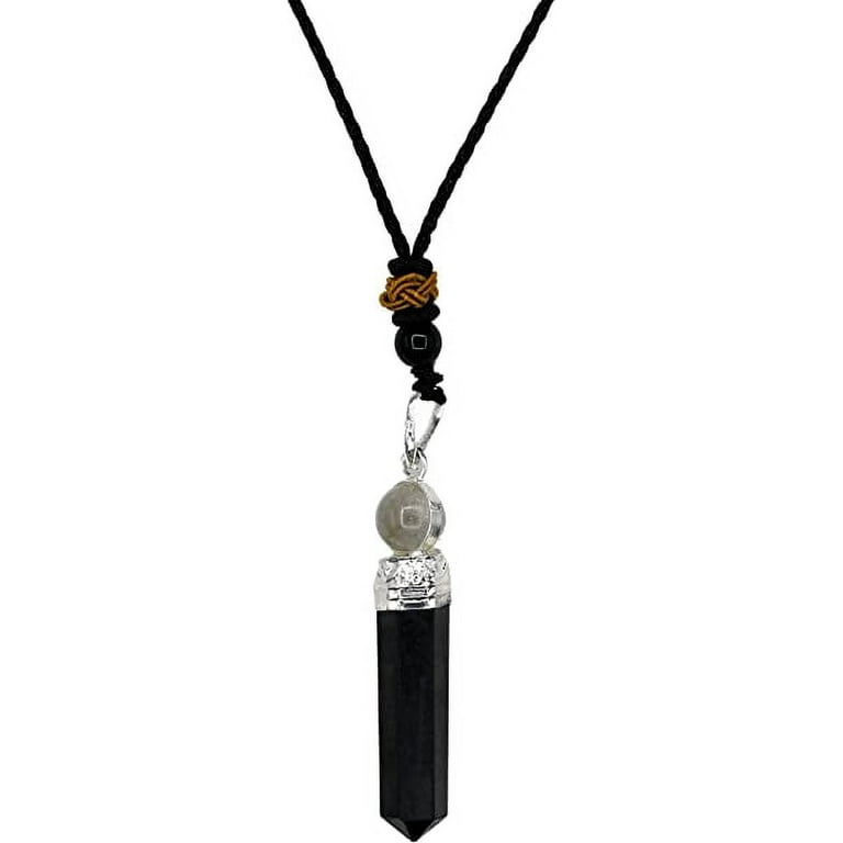 Real shungite crystal sale necklace