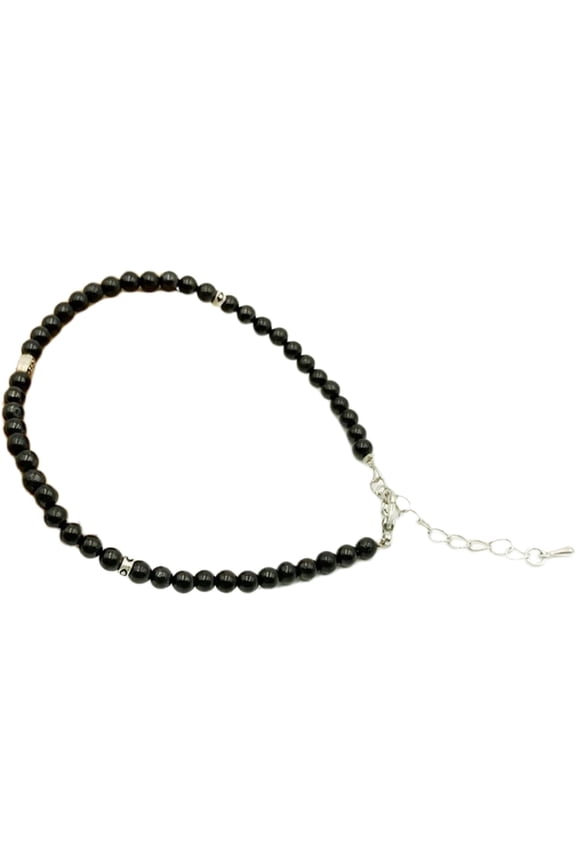 Shungite Stones Shungite Protection Shungite Stone Anklet For Women Shungite Crystal Shungite Beads[o7380]