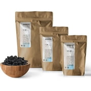 Shungite Stones - by wellness hut - Authentic Tier III Karelian Rocks for Drinking Water Infusion - Natural Minerals with High Fullerenes Content - 1-Pound Bag