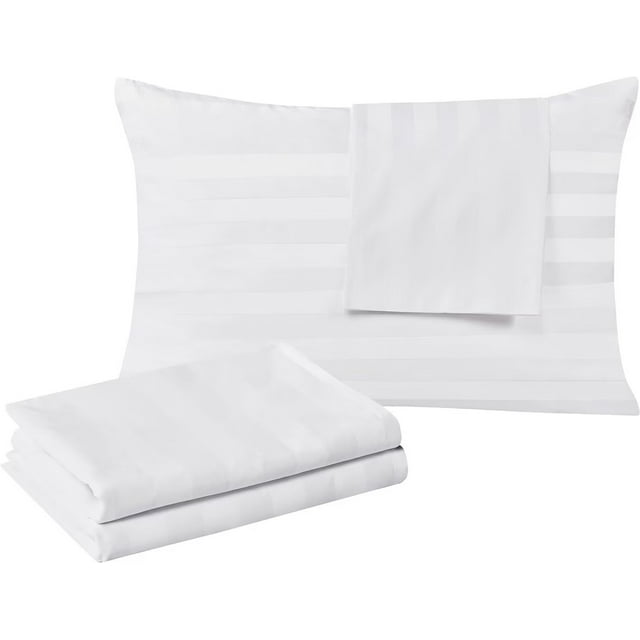 Shunjie.Home 4 Pack Egyptian Cotton Pillow Protectors, Standard, Queen
