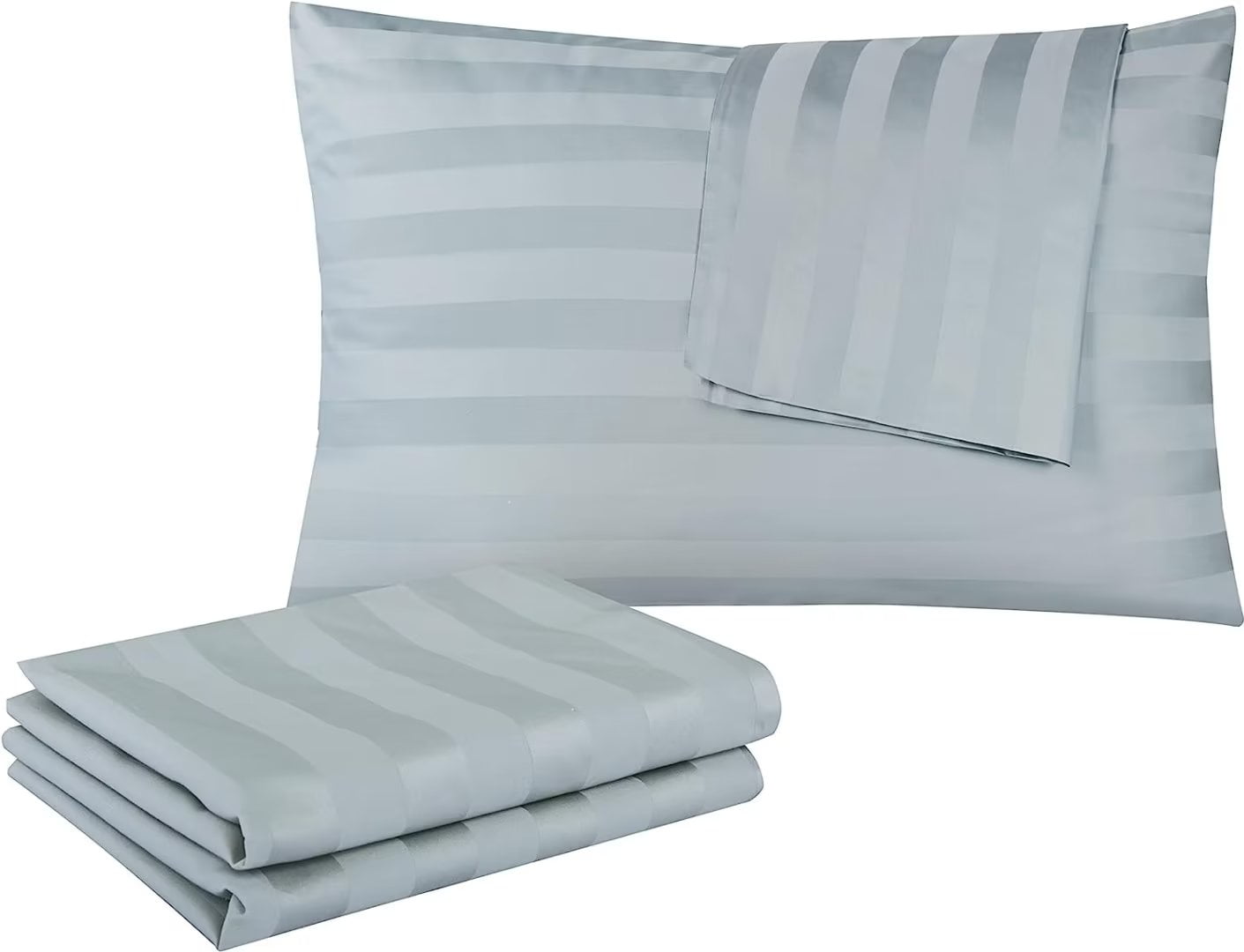 Shunjie.Home Cotton Zippered Pillow Protectors, Queen Size, 2 Pack, Cooling Pillow Case Pillow