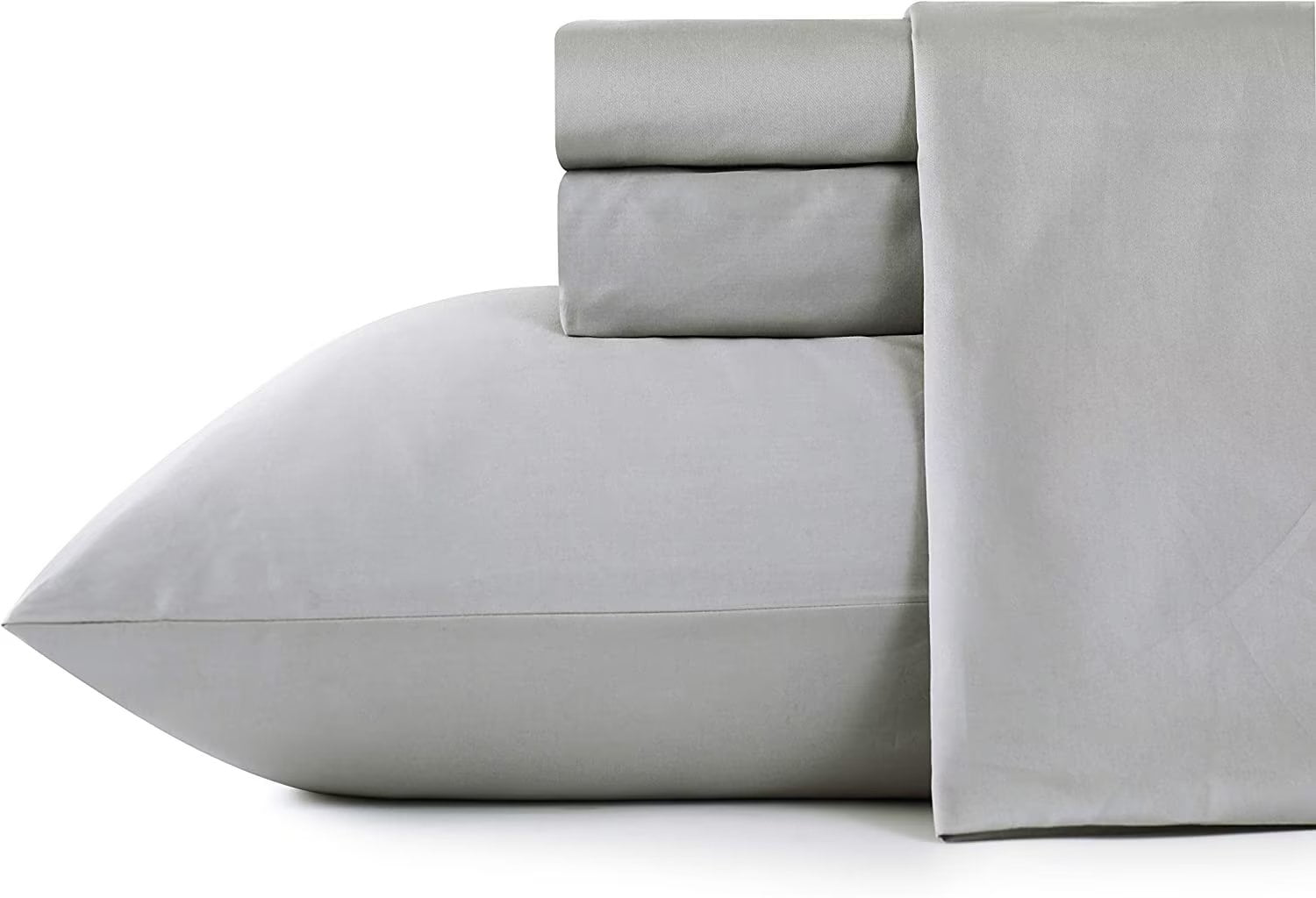 "Shunjie.Home 4 Piece Full Size Bed Sheets Set, 600TC 100 Egyptian