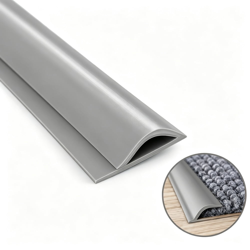 Shunshunfu Flexible Floor Transition Strip, 6.6 Inch Self Adhesive ...
