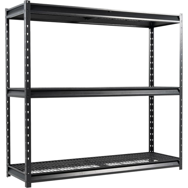 Shuntong The Atlas 3Tier Metal Garage Shelving Unit, Heavy Duty