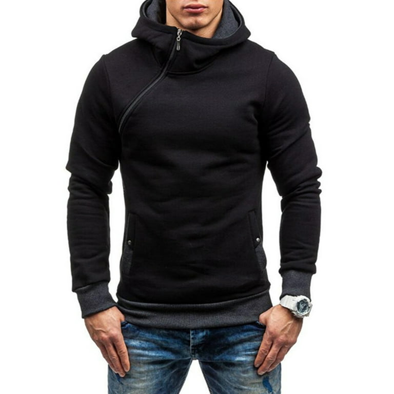 Side zip sweatshirt mens shop